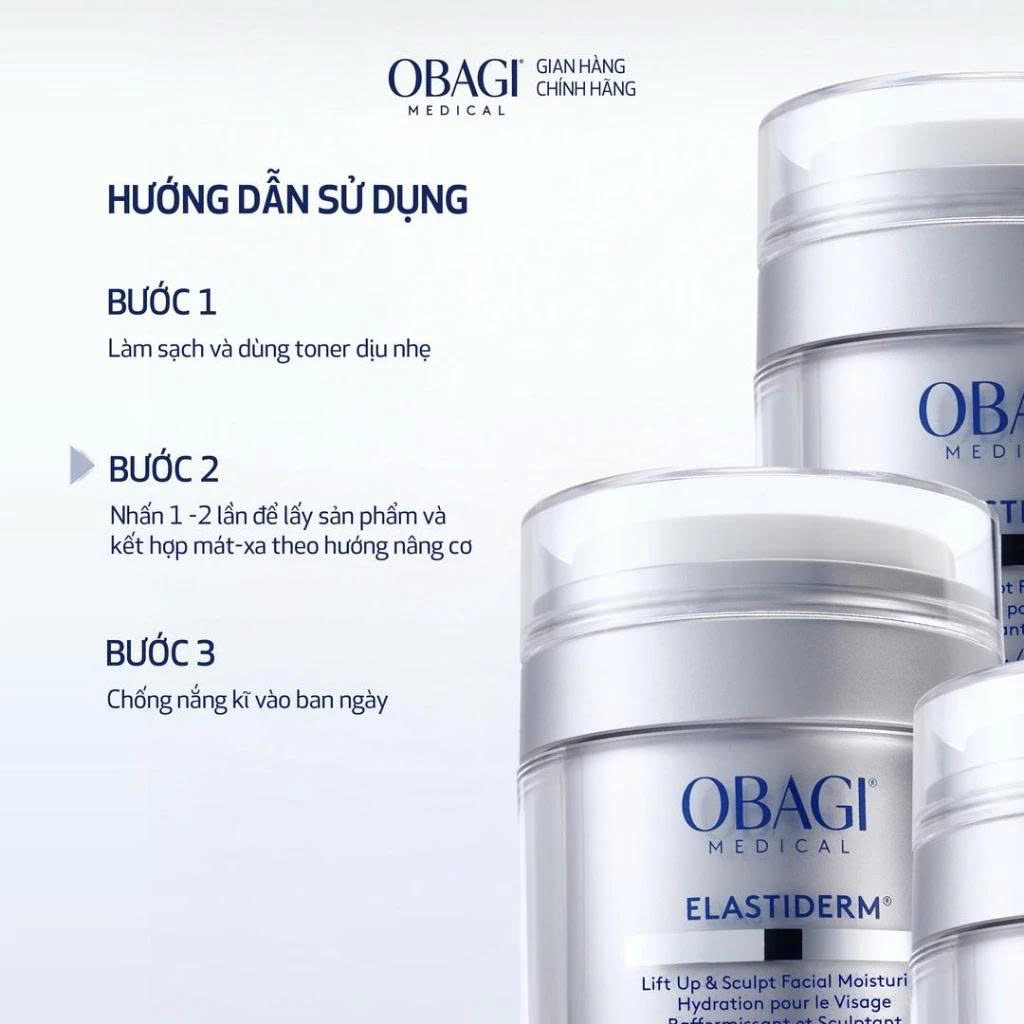 Kem Dưỡng Chuyên Sâu Làm Mờ Nếp Nhăn OBAGI Elastiderm Lift up & Sculpt Facial Cream - 50ml