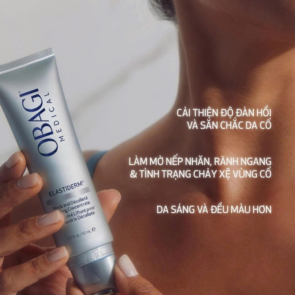 Tinh chất trẻ hóa da cổ Obagi Elastiderm Neck and Décolleté Concentrate