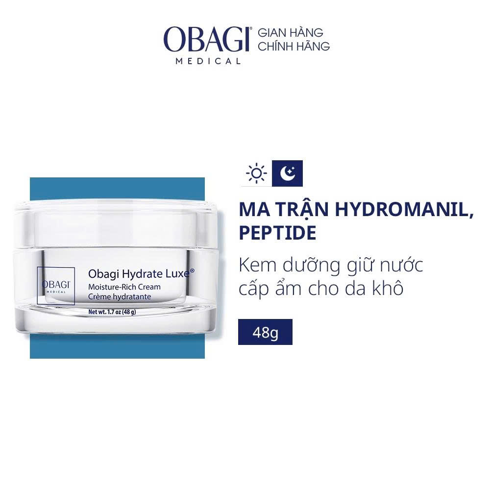 Kem dưỡng ẩm Obagi Hydrate Luxe - 48g