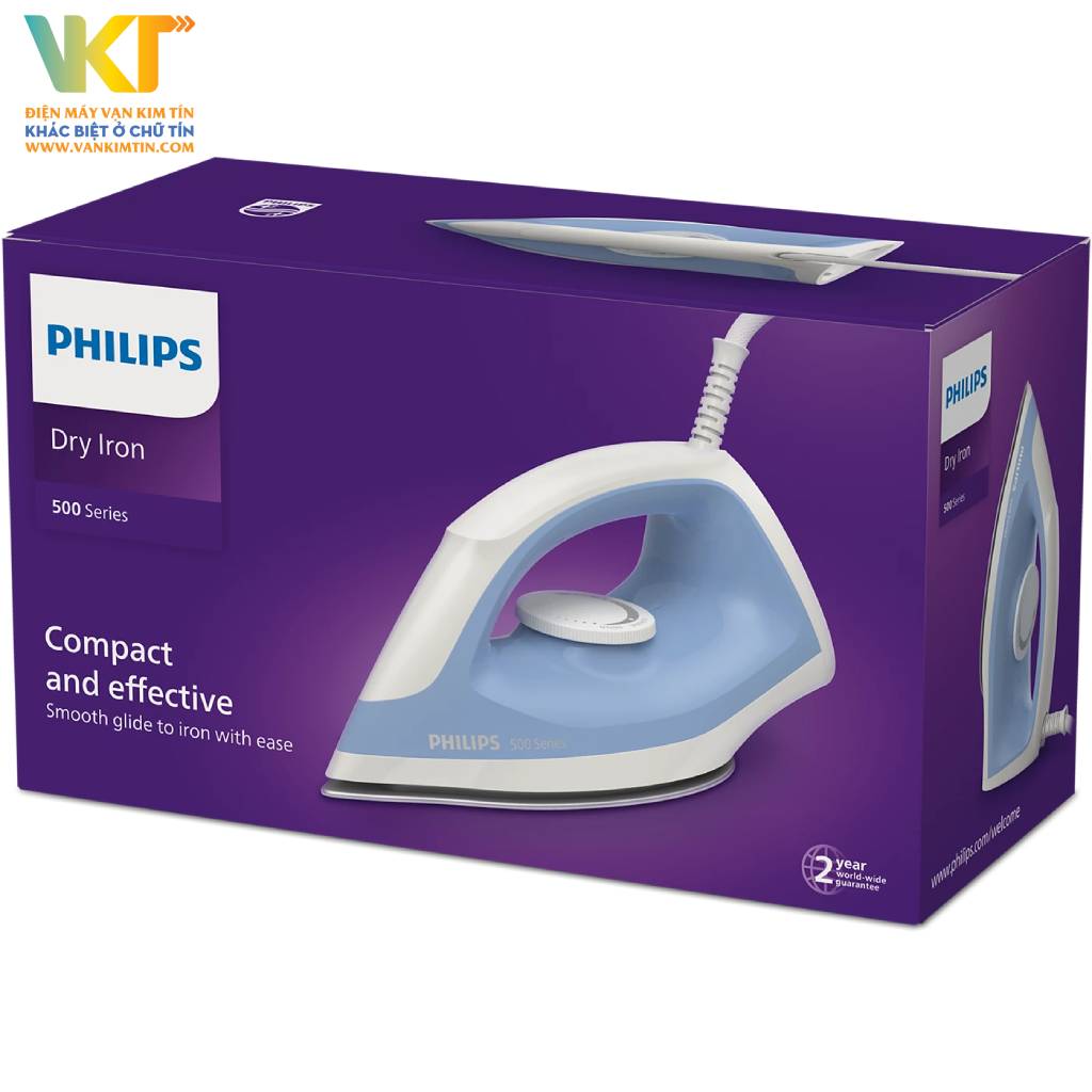 Bàn ủi khô Philips DST0520/20 - Thông số kỹ thuật