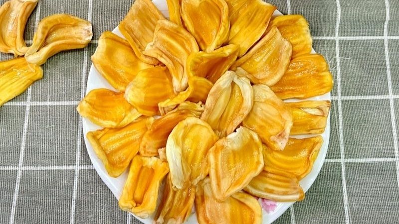 Làm mít sấy ngon, giòn rụm bằng lò nướng cực đơn giản