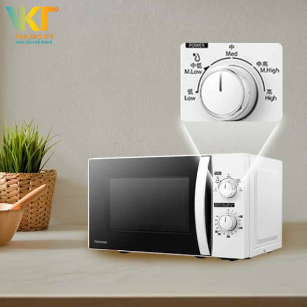 Lò vi sóng Toshiba MWP-MM20P(WH) - 5 mức công suất