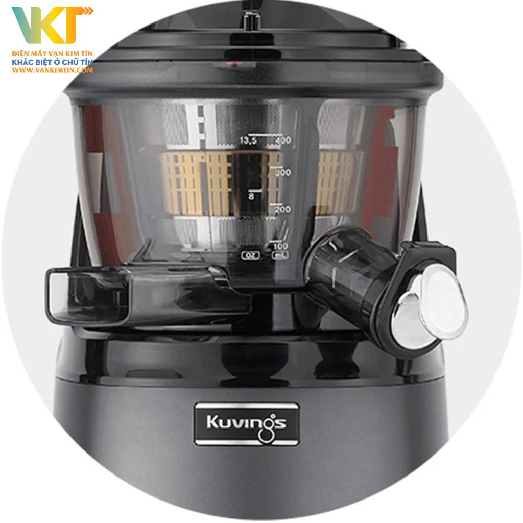 Máy ép trái cây tốc độ chậm Kuvings NS-2026BC - Nắp chặn rò rỉ nước ép thông minh “Smart Cap” 