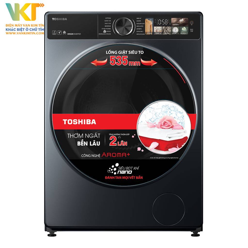 Máy giặt Toshiba Inverter 10.5 kg TW-T25BU115MWV(MG) - Giới thiệu