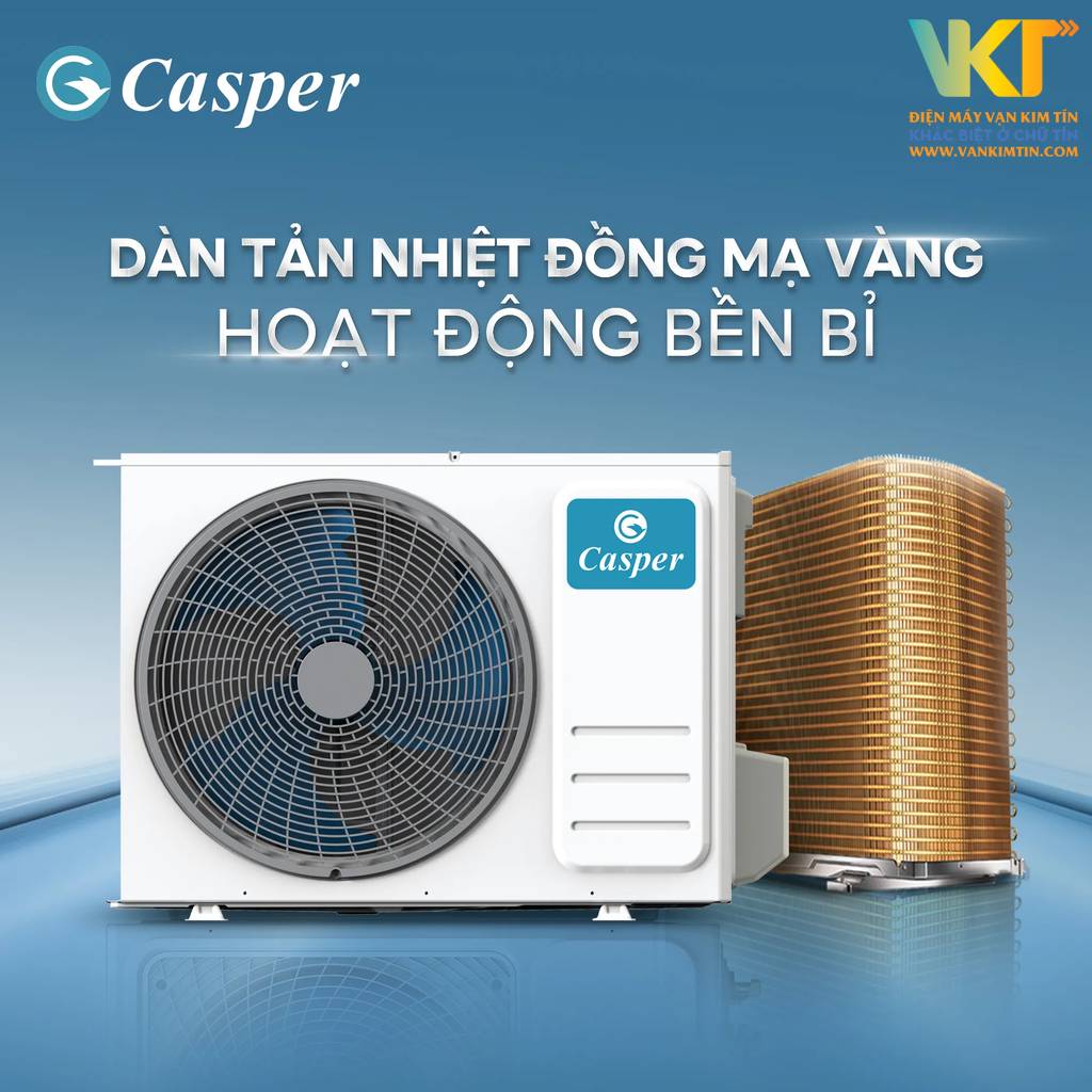 Máy lạnh Casper 2 HP SC-18FB36A - Công suất lớn 2 HP, làm lạnh hiệu quả cho diện tích 20–30m²