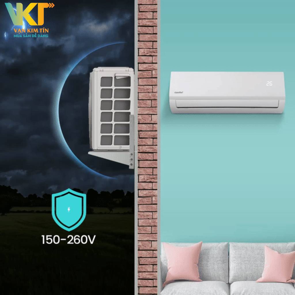 Máy lạnh Comfee 1 HP CFS-10FWFF-V - Công suất 1 HP, hoạt động ổn định