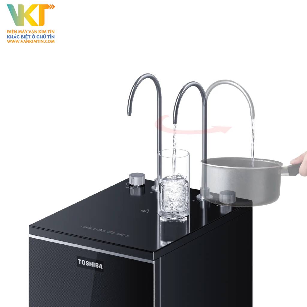 Máy lọc nước Toshiba TWP-WA3SVN(K) - Thiết kế tiện lợi nhằm tối ưu hóa trải nghiệm của người dùng