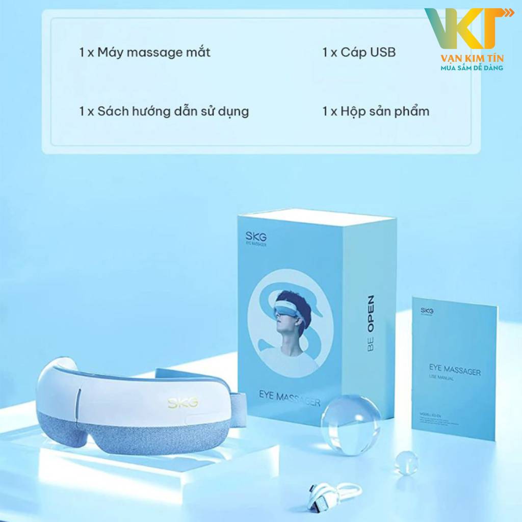 Máy massage mắt SKG E3 - Thông số kỹ thuật