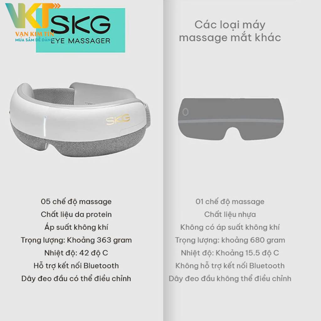 Máy massage mắt SKG E3 - Giới thiệu
