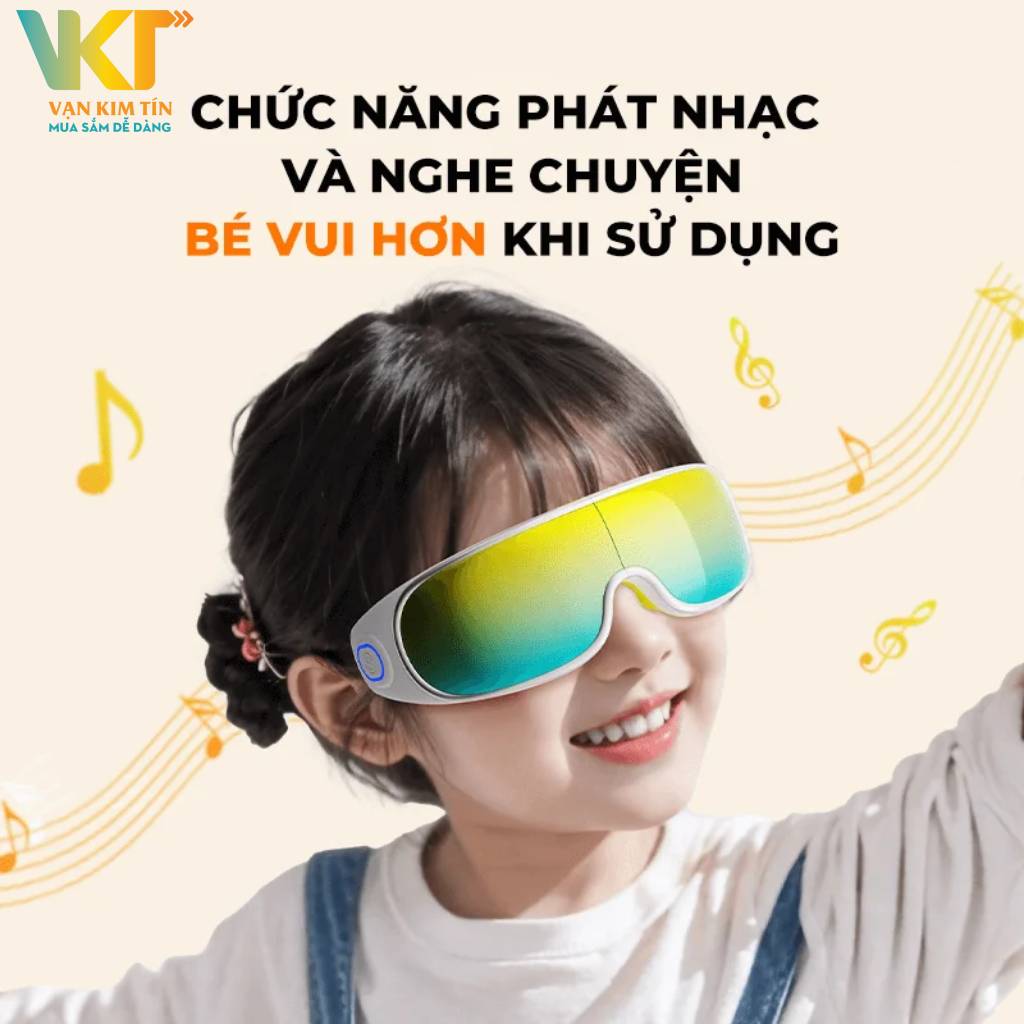 Máy massage mắt SKG E7-1 - Độ ồn thấp cùng khả năng kết nối qua Bluetooth, tiện lợi
