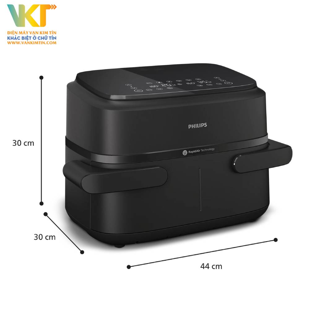 Nồi chiên không dầu Philips NA150/00 - 6 chương trình tự động, tối ưu thời gian nấu từng món ăn