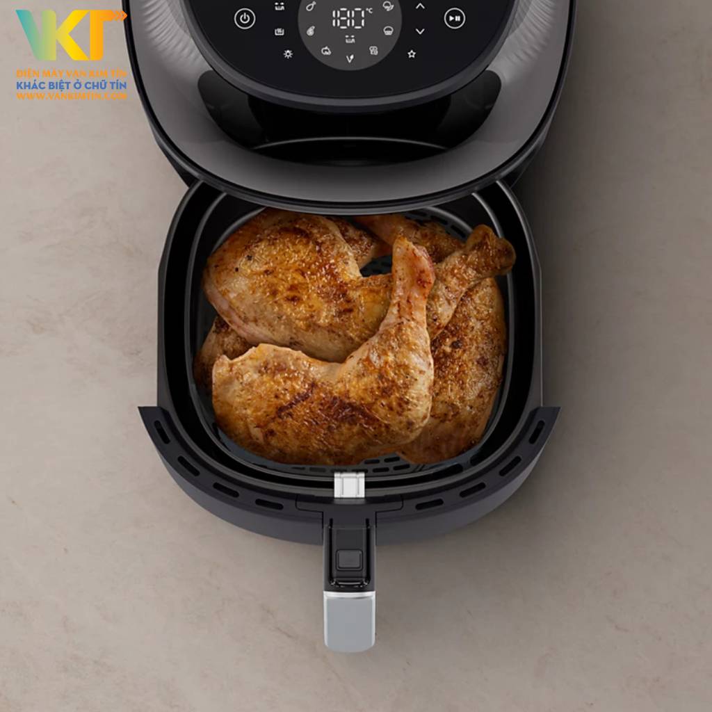 Nồi chiên không dầu Philips NA332/00 - Công nghệ Rapid Air Plus, chín đều, giòn rụm, tăng thêm độ ngon