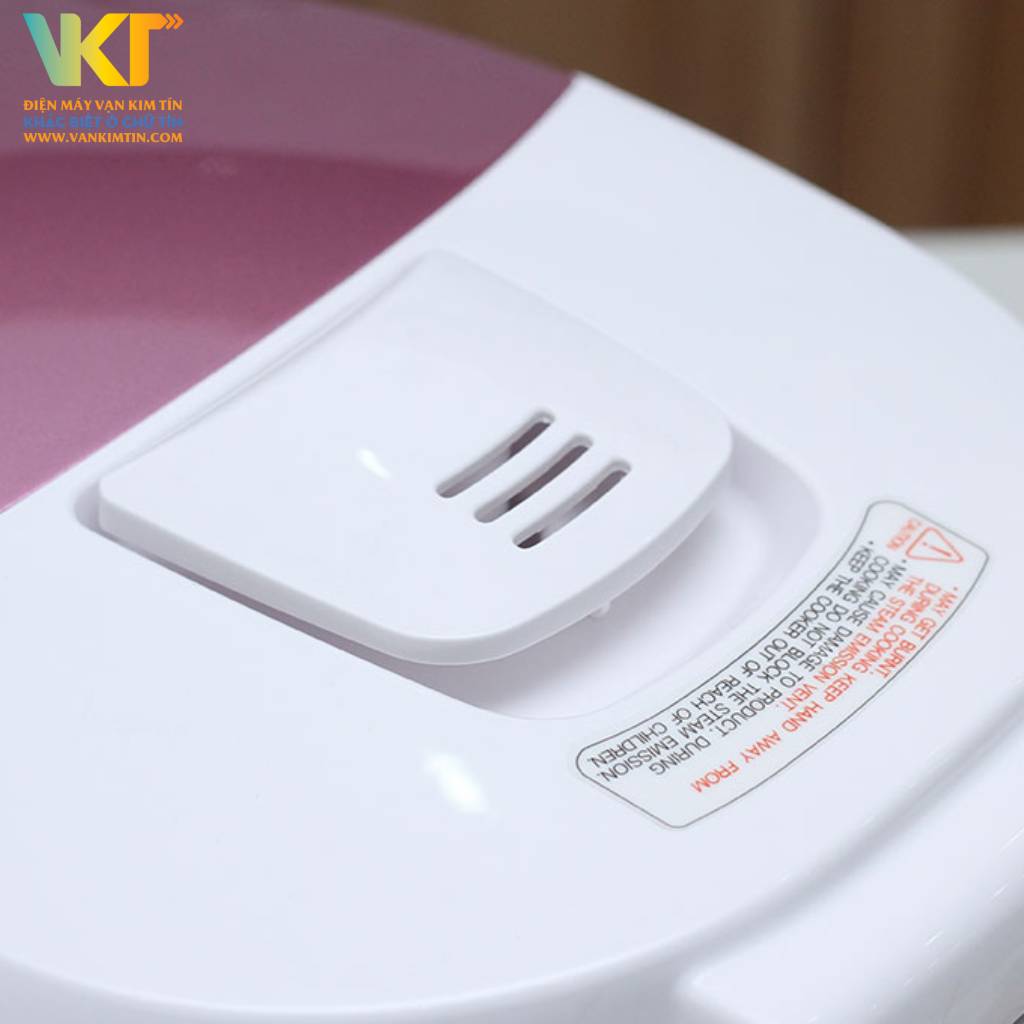 Nồi cơm điện tử Cuckoo 1.08 lít CR-0631F - Trang bị van thoát hơi thông minh, trọn vẹn dưỡng chất