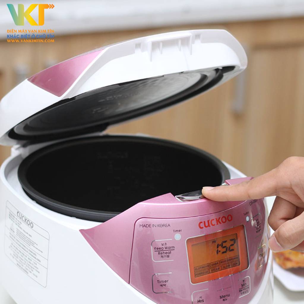 Nồi cơm điện tử Cuckoo 1.08 lít CR-0631F - Dễ dàng vệ sinh và bảo dưỡng
