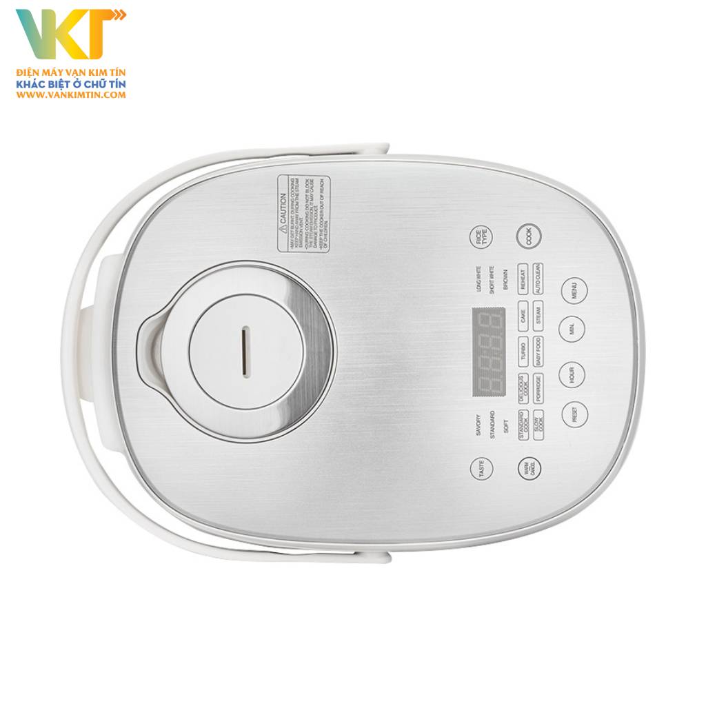 Nồi cơm điện tử Cuckoo 1.08 lít CR-0690F - Chế độ tự vệ sinh bằng hơi nước, tiện lợi