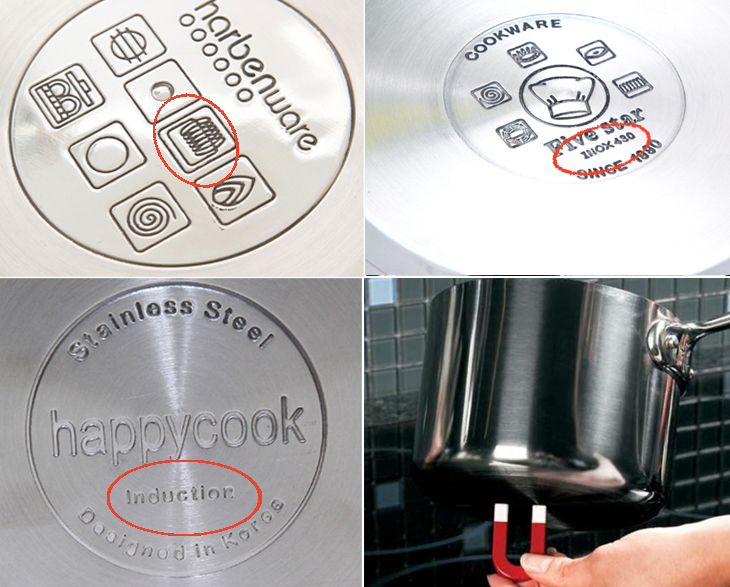 Nồi inox có thể dùng được trên bếp từ hay không