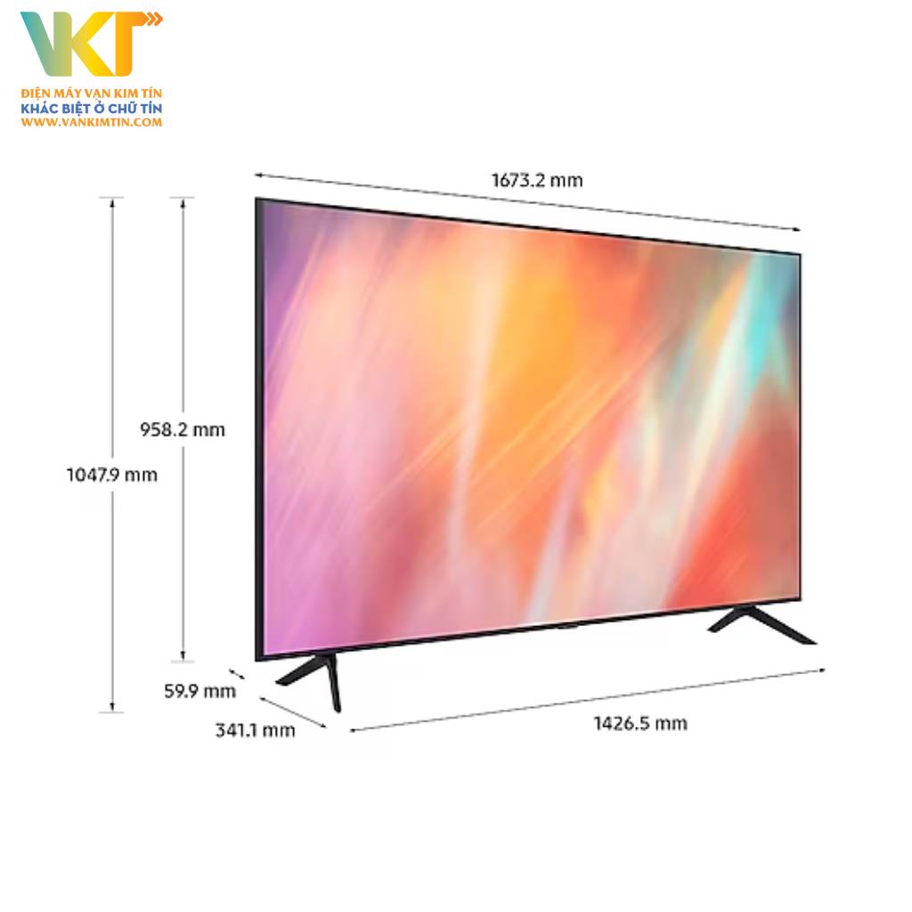 Smart Tivi Samsung UHD 4K 75 inch UA75AU7700 - Thông số kỹ thuật
