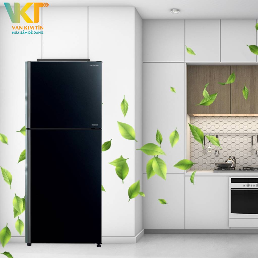 Tủ lạnh Hitachi Inverter 339 lít R-FVX450PGV9 GBK - Gas R-600a an toàn cho người sử dụng