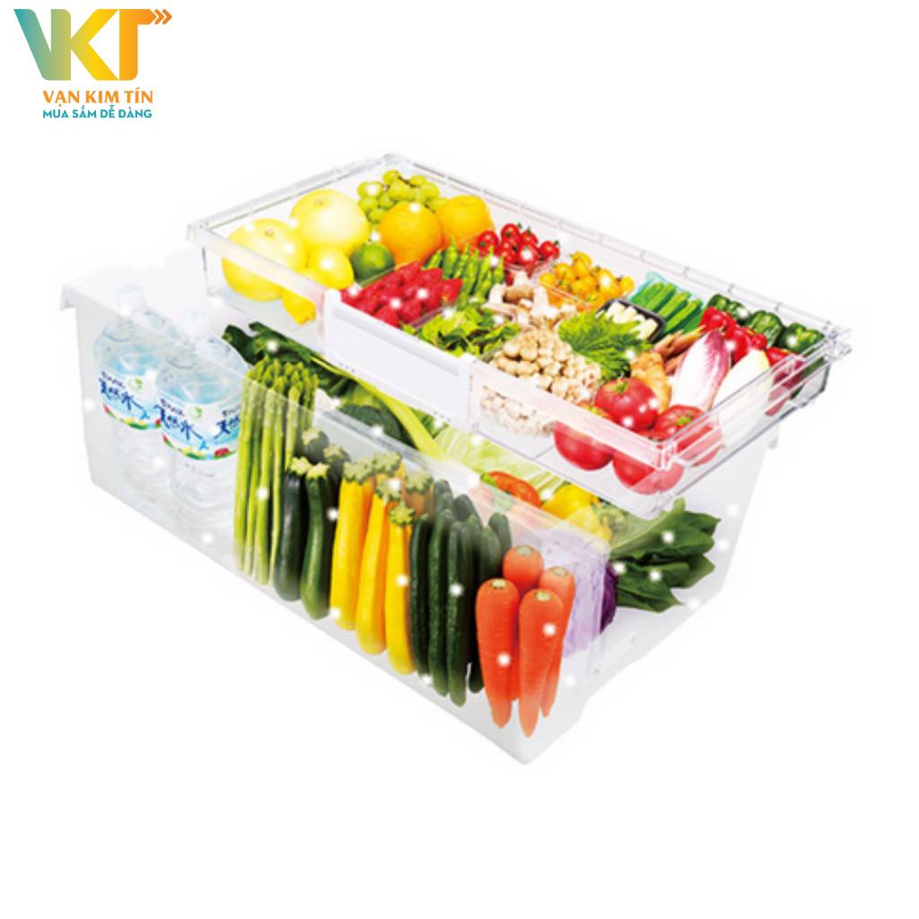 Tủ lạnh Hitachi Inverter 540 lít R-HW540RV XK - Công nghệ cấp đông Delicious Freezing 