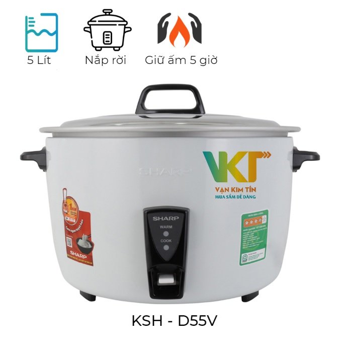 Nồi cơm điện Sharp KSH-D55V