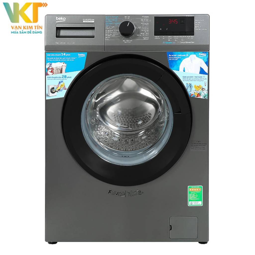 Máy giặt Beko Inverter 9 kg WCV9614XB0STM