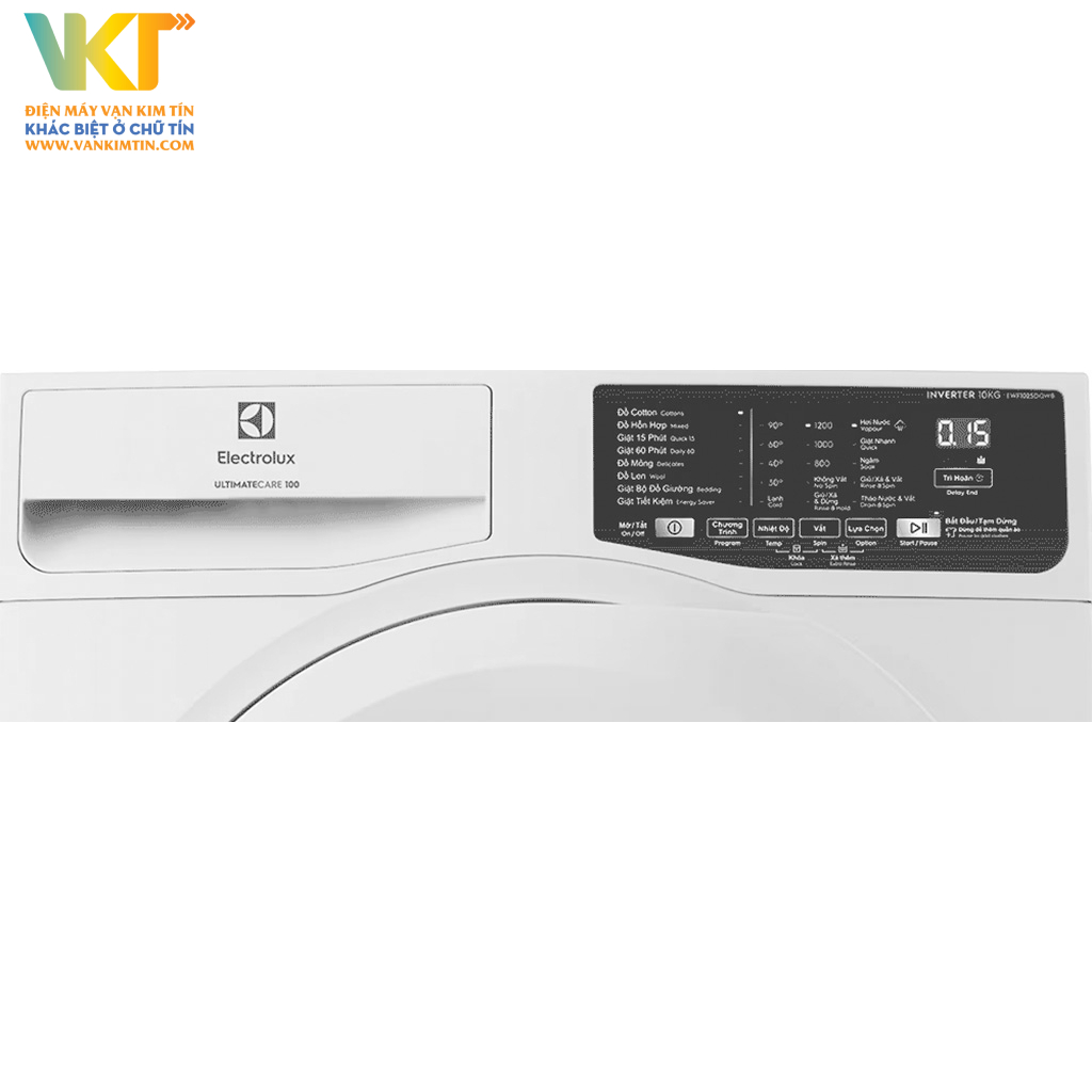 Máy giặt Electrolux Inverter UltimateCare 100 10 kg EWF1025DQWB