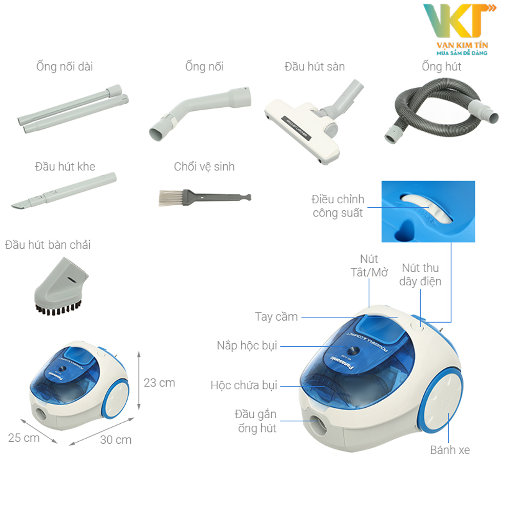 Máy hút bụi Panasonic MC-CL305BN46