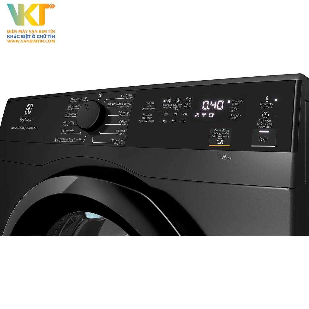 Máy sấy thông hơi Electrolux UltimateCare 9 kg EDS904N3SC