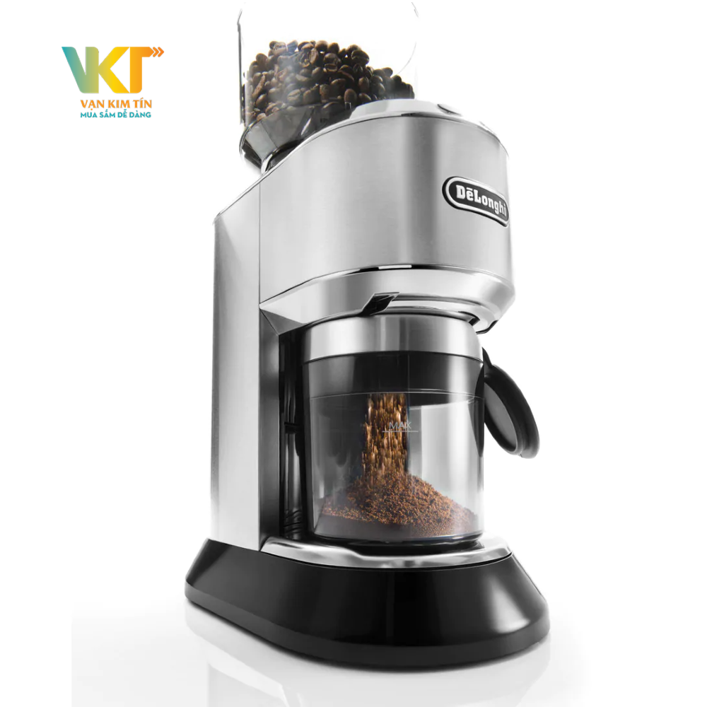 Máy xay cà phê Delonghi KG521.M - Cho phép bạn thiết lập chế độ xay của riêng bạn