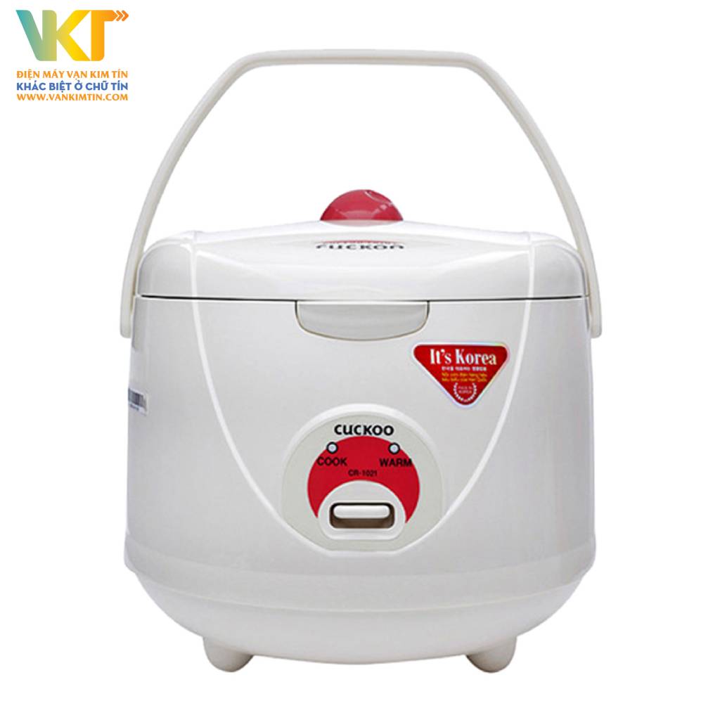Nồi cơm điện nắp gài Cuckoo 1.8 lít CR-1021 - Thiết kế dạng nắp gài tiện lợi