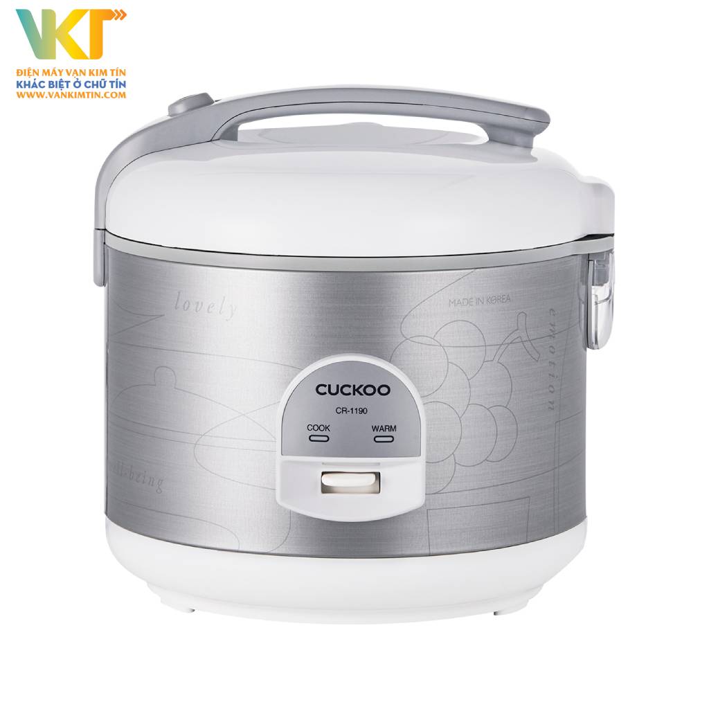 Nồi cơm điện nắp gài Cuckoo 2.0 lít CR-1190 Hàn Quốc - Thông số kỹ thuật