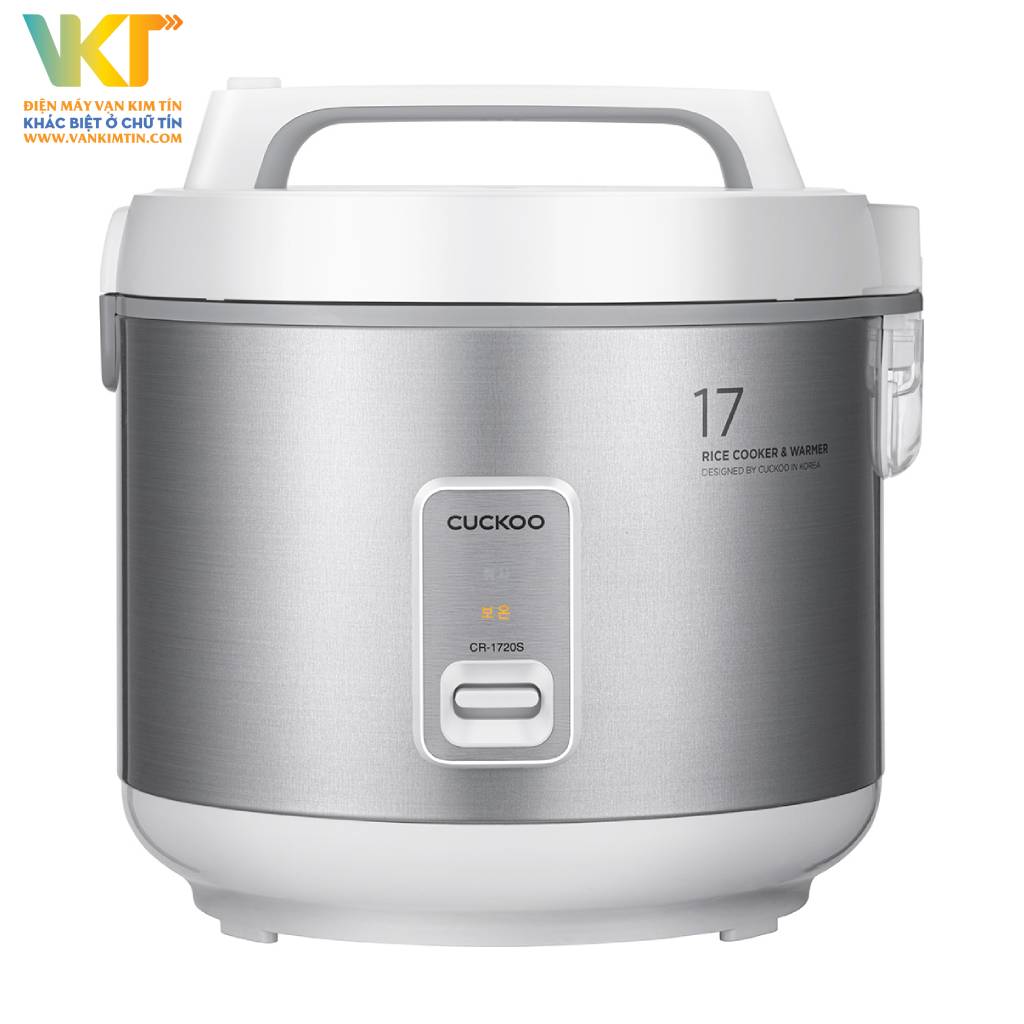 Nồi cơm điện Cuckoo 3 lít CR-1720 - Thiết kế tinh tế với dung tích đáp ứng nhu cầu lớn