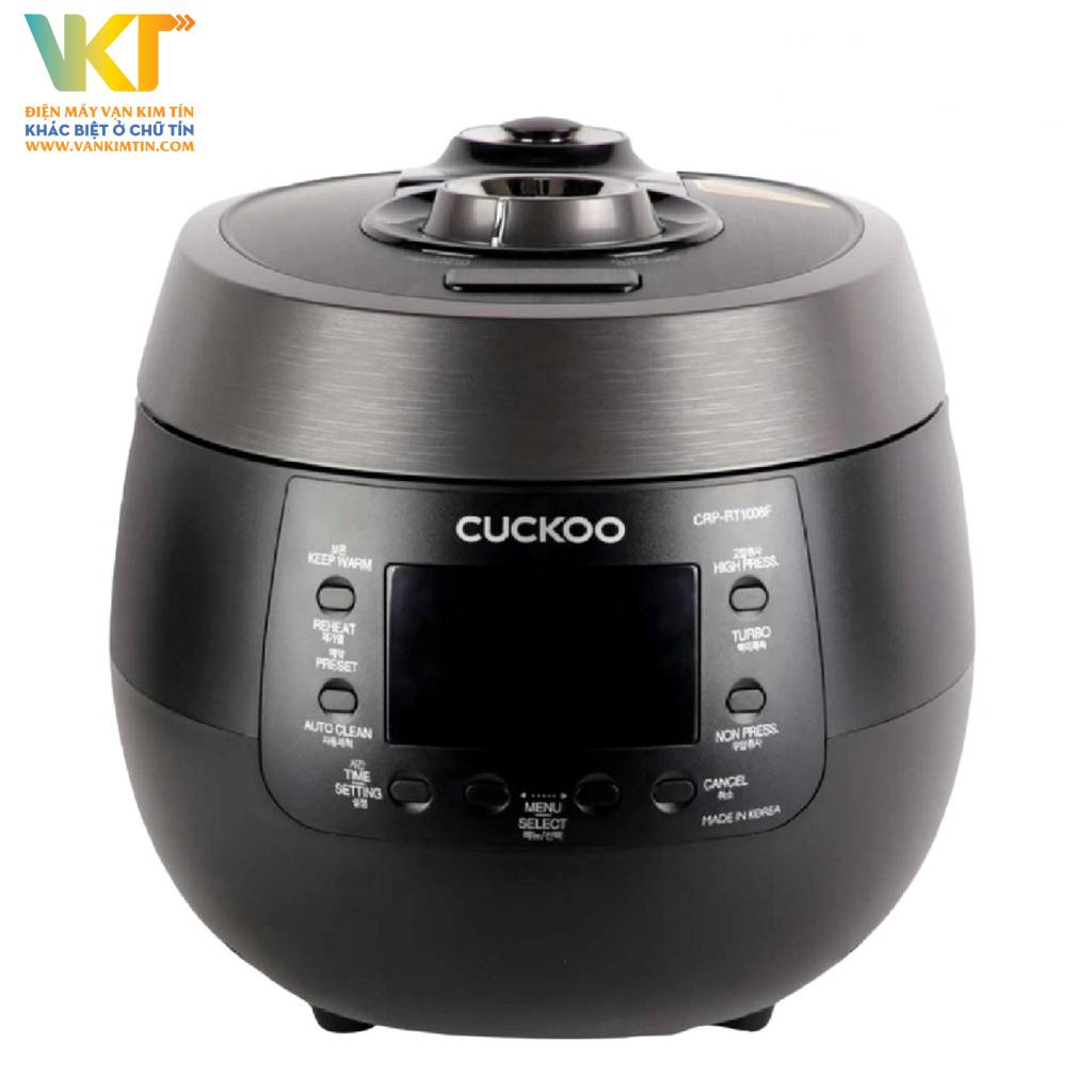 Nồi cơm điện tử cao tần áp suất Cuckoo 1.8 lít CRP-RT1008F/BKTSVNCV