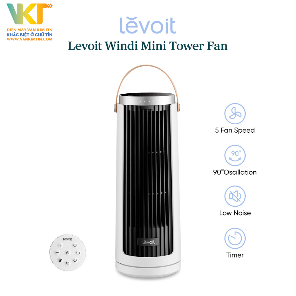 Quạt tháp thông minh Levoit Windi Mini
