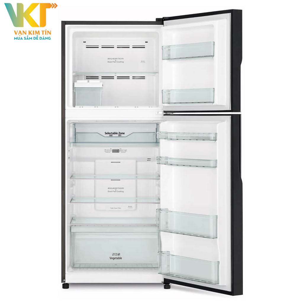Tủ lạnh Hitachi Inverter 339 lít R-FVX450PGV9 GBK