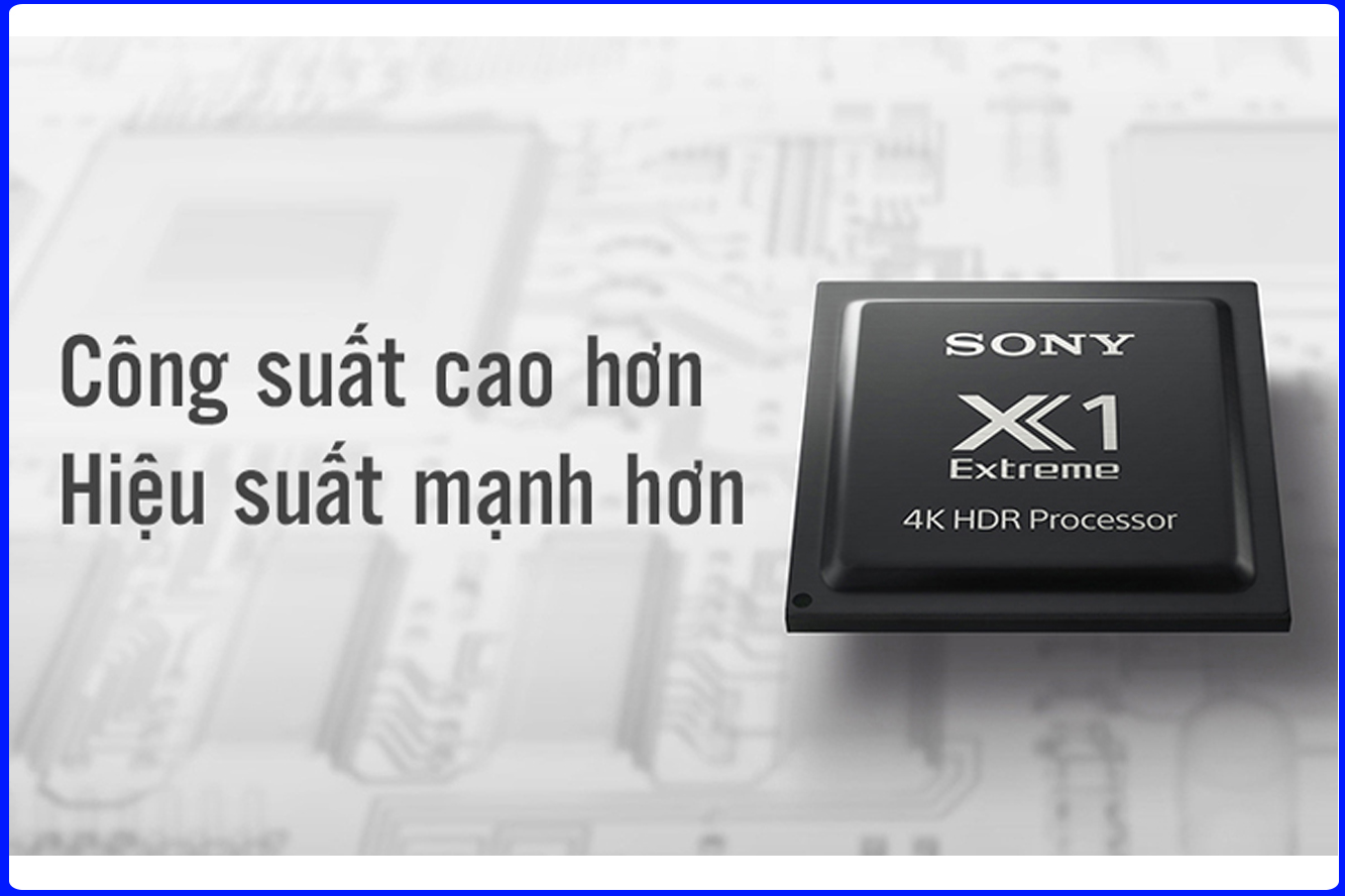4K Processor X1™ – Trái tim công nghệ tạo nên hình ảnh đỉnh cao trên Tivi Sony