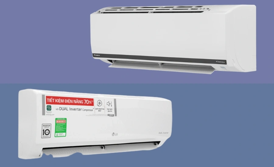 Máy lạnh Daikin hay LG tốt hơn?