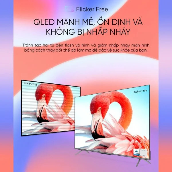 Google Tivi Coocaa 55Y73 Pro 4K QLED 55 inch Eye Care