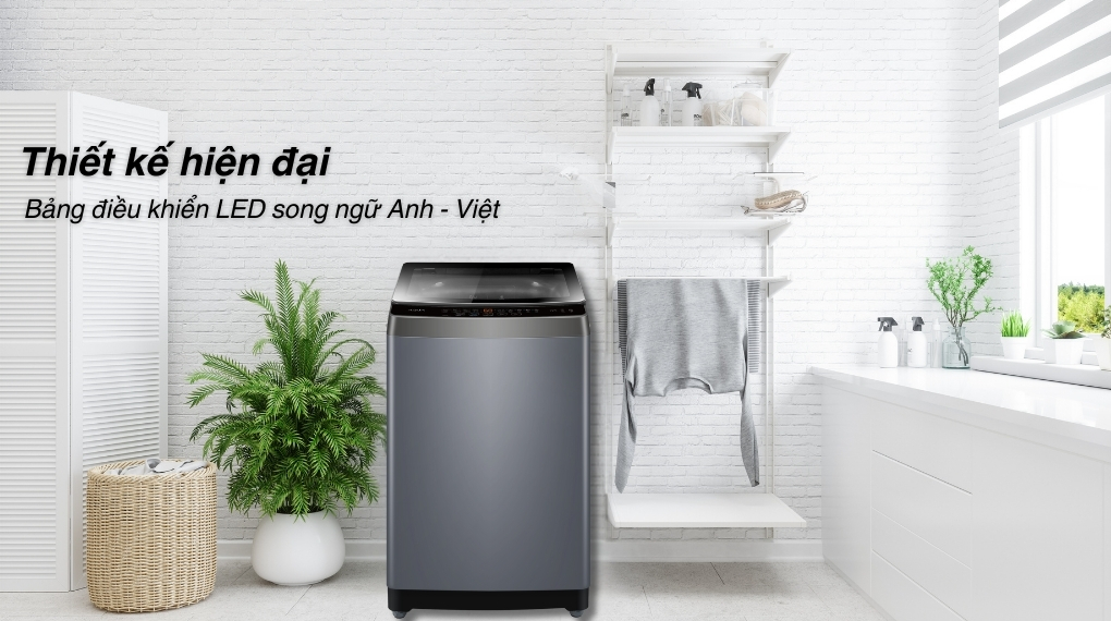 Máy giặt Aqua 7.2 kg AWM72-316K(S) Thiết kế tinh tế và bền bỉ