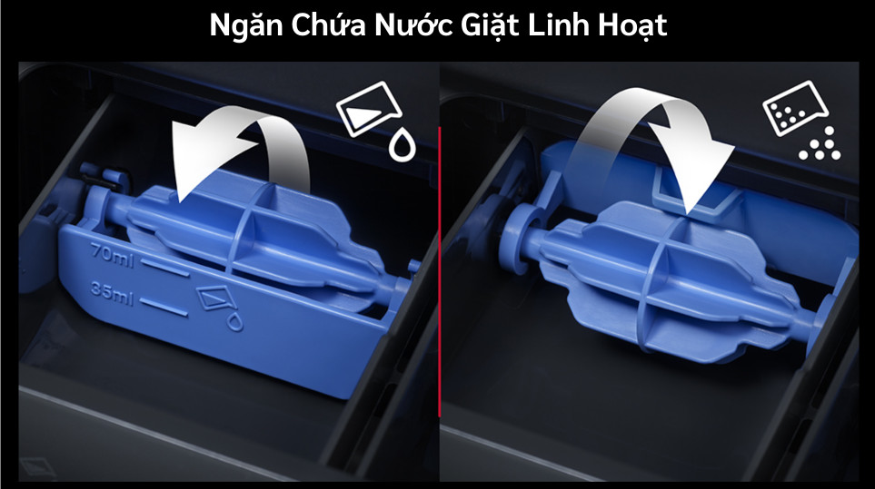 Máy Giặt Hitachi LTL H0MVW0T 10.5 kg Inverter Ngăn Chứa Nước Giặt Linh Hoạt