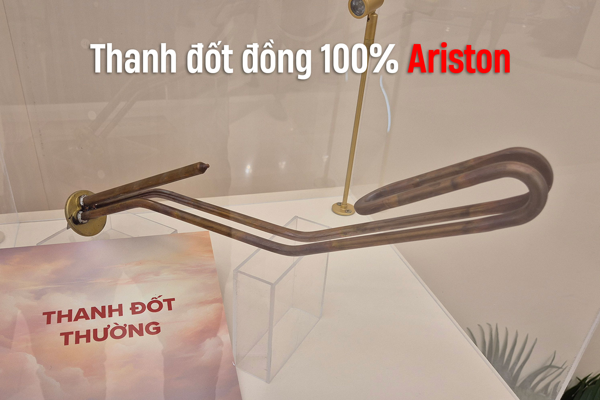 Máy Nước Nóng Gián Tiếp Ariston Slim3 SL3 20 LUX VN 20 Lít Thanh đốt 100% đồng