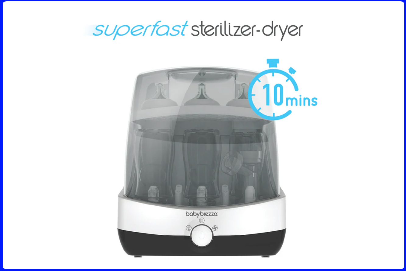 Máy Tiệt Trùng Siêu Nhanh Baby Brezza Superfast