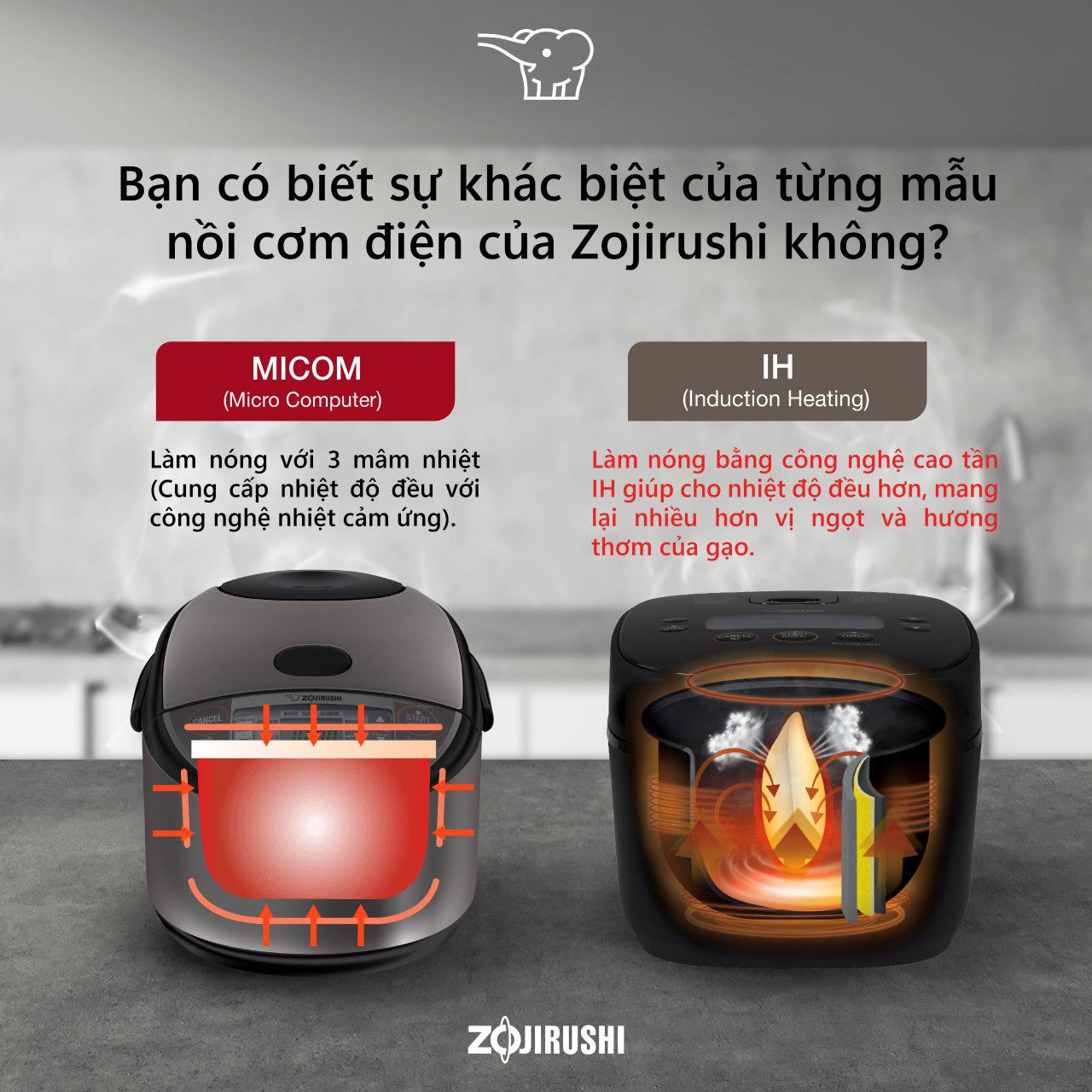 Nồi Cơm Điện Cao Tần IH Zojirushi 1 Lít NW-QAQ10