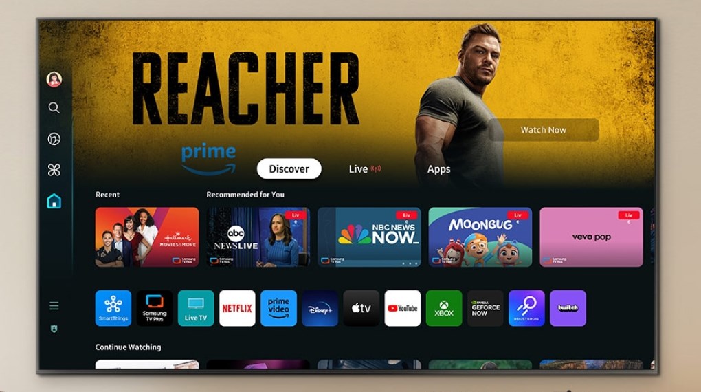 Smart Tivi Neo QLED Samsung 4K 55 inch QA55QN85DB Hệ điều hành Tizen™