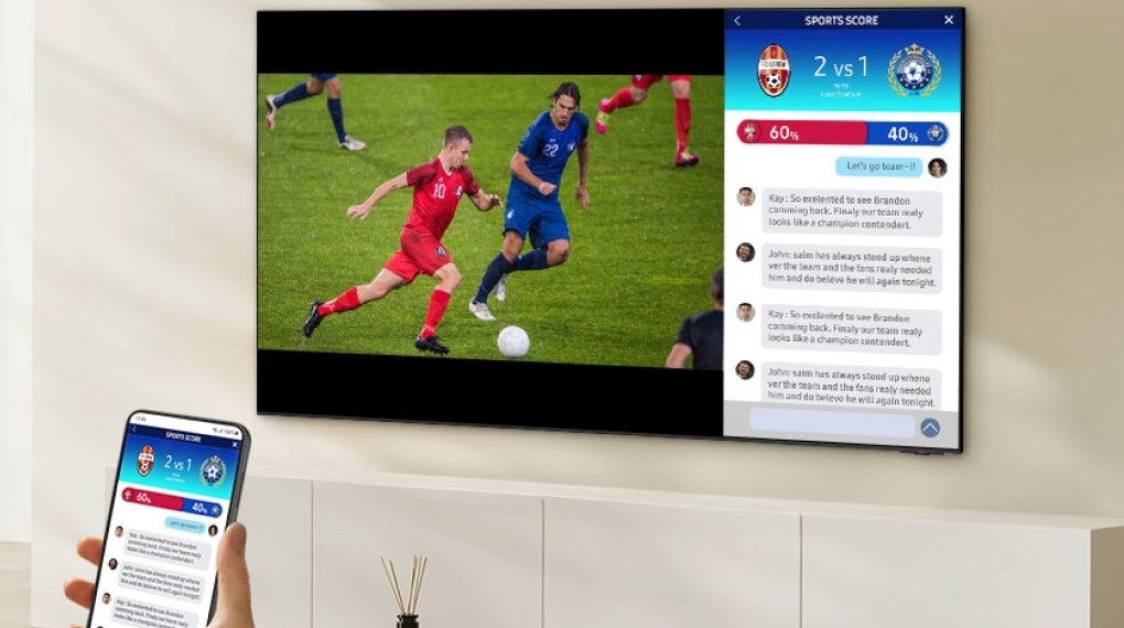 Smart Tivi Neo QLED Samsung 4K 55 inch QA55QN85DB Tiện ích thông minh