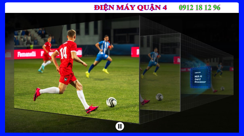 Smart Tivi Neo QLED Samsung 8K 65 inch QA65QN800D 8K AI Upscaling