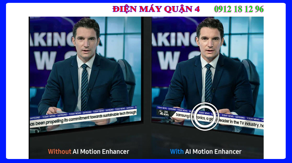 Smart Tivi Neo QLED Samsung 8K 65 inch QA65QN800D AI Motion Enhancer