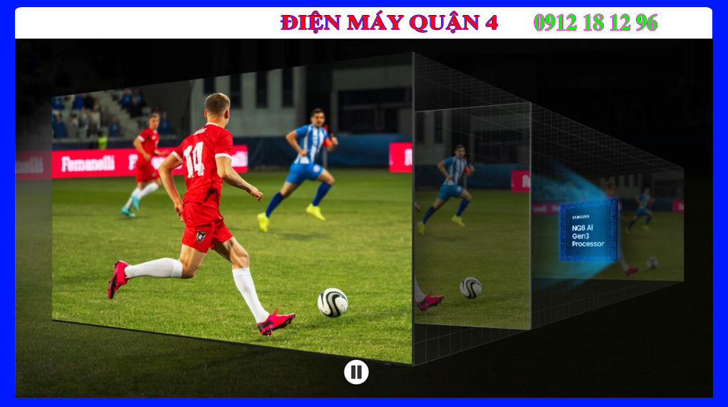 Smart Tivi Neo QLED Samsung 8K 85 inch QA85QN900D 8K AI Upscaling Pro