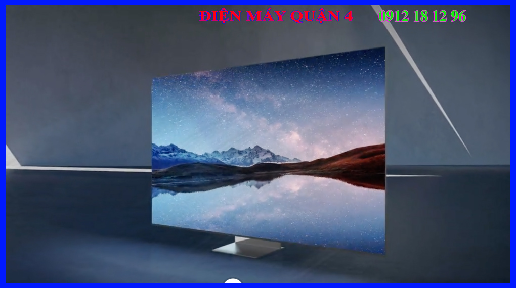 Smart Tivi Neo QLED Samsung 8K 85 inch QA85QN900D Thiết kế tràn viền vô cực