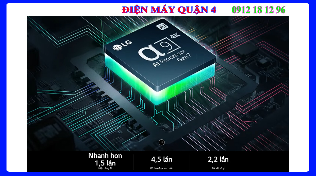 Smart Tivi OLED LG 4K 48 inch 48C4PSA α9 AI Processor 4K Gen7